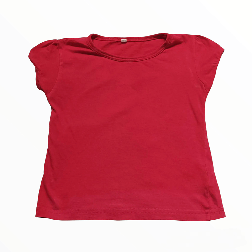 Camiseta roja – Niña – Talla 4-5 años